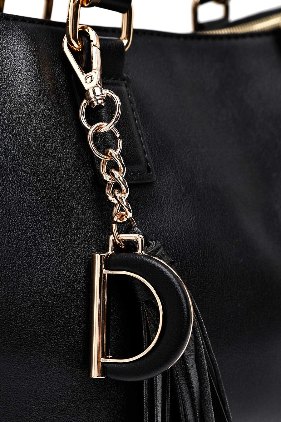 Women's Black Long Strap Shoulder Bag