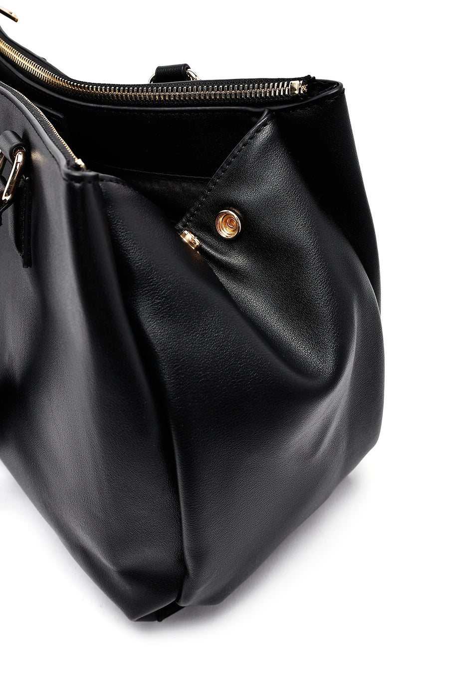 Women's Black Long Strap Shoulder Bag