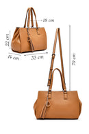 Women's Tan Long Strap Shoulder Bag | Derimod