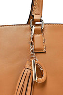 Women's Tan Long Strap Shoulder Bag | Derimod