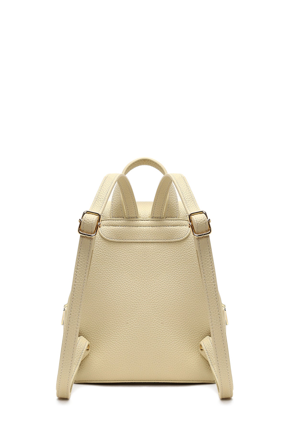 Kadın Bej Baskılı Sırt Çantası