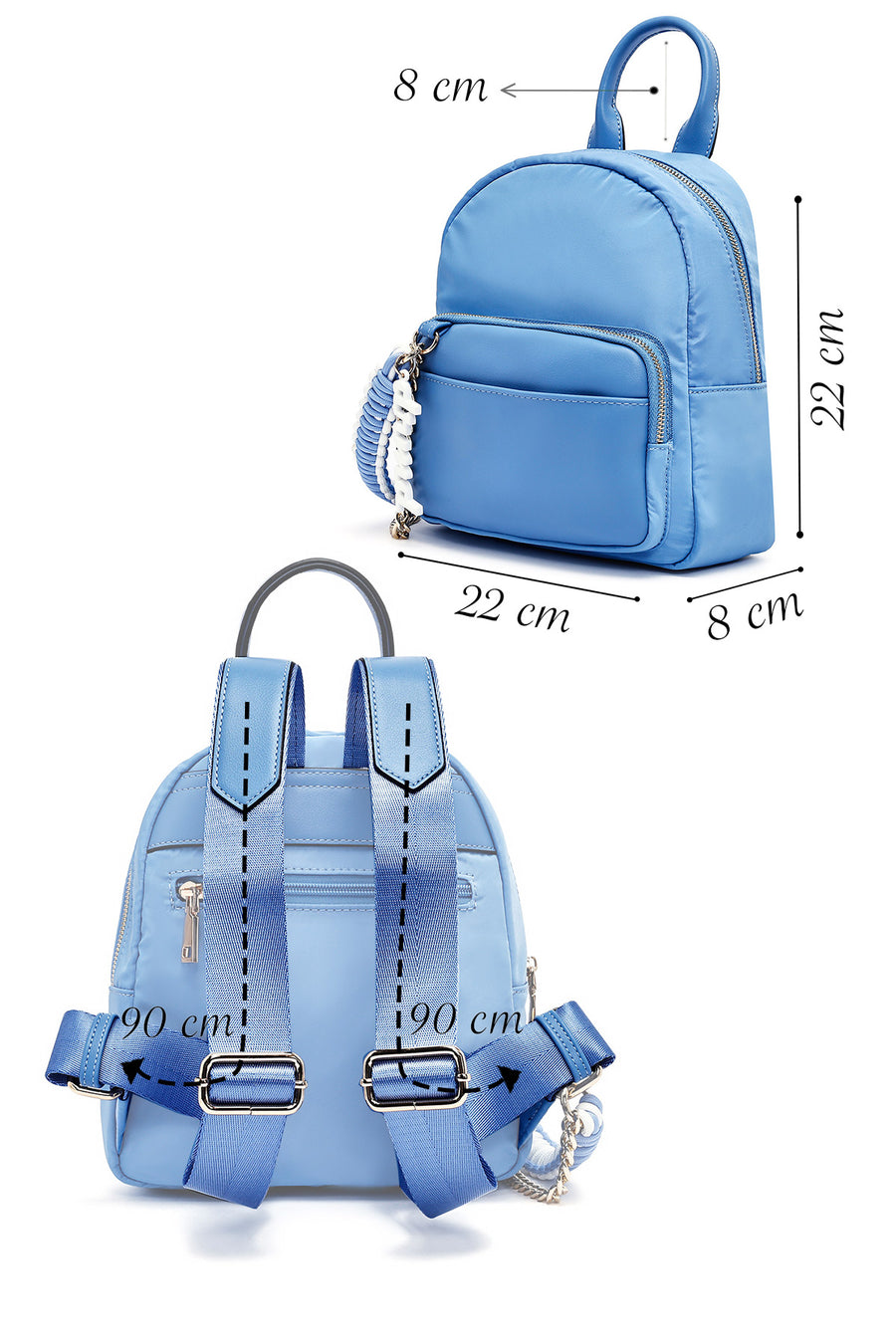 Women's Navy Blue Backpack