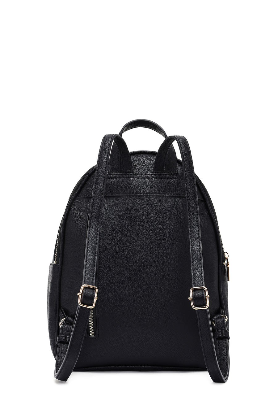 Women's Black Accessory Detailed Backpack