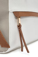 Kadın Beyaz Aksesuar Detaylı Sırt Çantası | Derimod