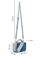 Kadın Lacivert Uzun Askılı Klasik Çapraz Çanta | Derimod