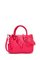 Women's Pink Long Strap Accessory Handbag | Derimod