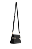 Women's Black Long Strap Classic Crossbody Bag | Derimod