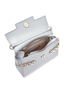 Women's Grey Long Strap Classic Crossbody Bag | Derimod