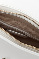 Kadın Krem Baskılı Uzun Askılı Kol Çantası | Derimod