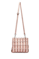 Women's Pink Long Strap Knitted Shoulder Bag | Derimod