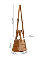 Kadın Taba Uzun Askılı Klasik Kol Çantası | Derimod