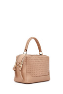 Kadın Vizon Baskılı Uzun Askılı Kol Çantası | Derimod