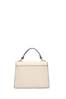 Kadın Krem Uzun Askılı Desenli Kol Çantası | Derimod