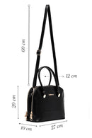 Kadın Siyah Uzun Askılı Klasik Kol Çantası | Derimod