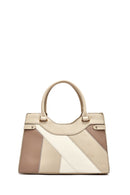 Women Beige Long Strap Classic Sleeve Bag | Derimod