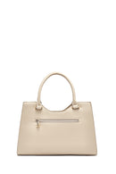 Women Beige Long Strap Classic Sleeve Bag | Derimod