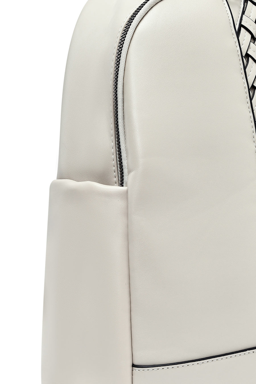 Women's Beige Patterned Backpack
