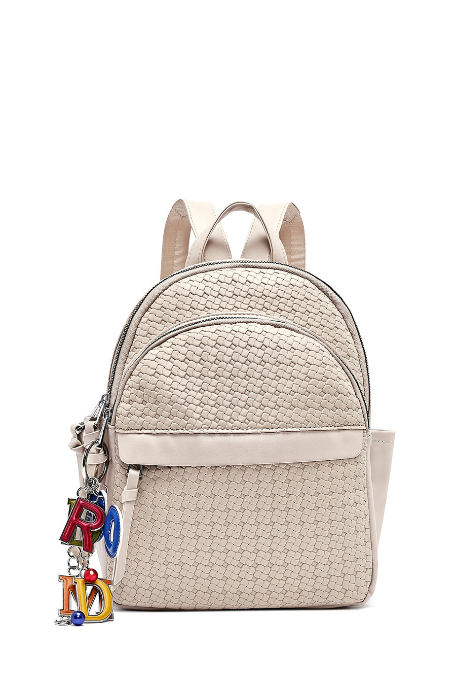 Women's Beige Printed Backpack 25SBD265226 | Derimod