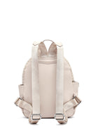 Kadın Bej Baskılı Sırt Çantası | Derimod