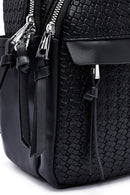 Kadın Siyah Baskılı Sırt Çantası | Derimod