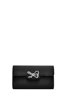 Kadın Siyah Taşlı Uzun Zincir Askılı Abiye Kutu Çanta | Derimod