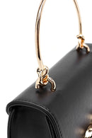 Kadın Siyah Uzun Askılı Mini Klasik Kol Çantası | Derimod