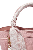 Kadın Pembe Uzun Askılı Aksesuarlı Kol Çantası | Derimod