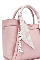 Kadın Pembe Uzun Askılı Aksesuarlı Kol Çantası | Derimod