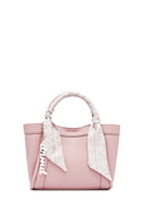 Kadın Pembe Uzun Askılı Aksesuarlı Kol Çantası | Derimod