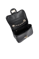 Women's Black Long Strap Mini Classic Crossbody Bag | Derimod