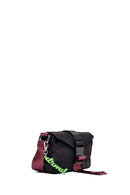 Kadın Siyah Uzun Askılı Mini Kumaş Çapraz Çanta | Derimod