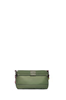 Women's Green Long Strap Mini Fabric Crossbody Bag | Derimod