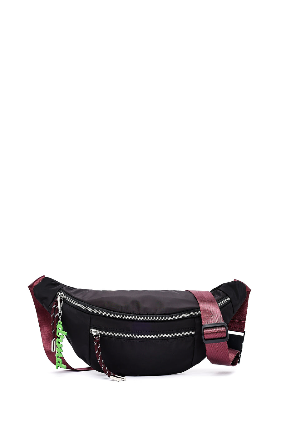 Women's Black Mini Fabric Crossbody Bag 25SBD27536F | Derimod