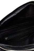 Kadın Siyah Mini Kumaş Çapraz Çanta | Derimod