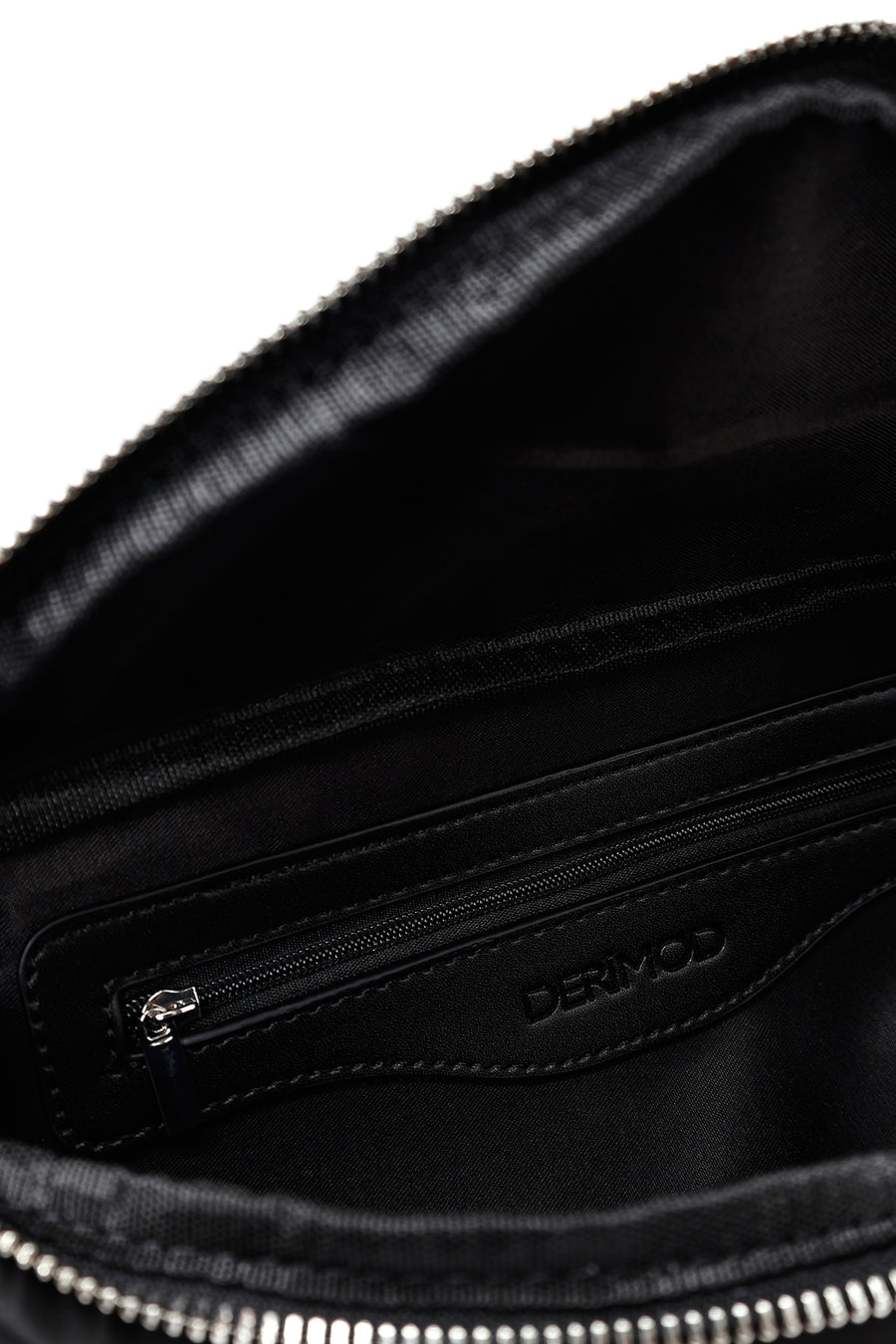 Women's Black Mini Fabric Crossbody Bag