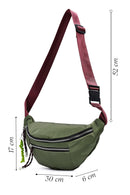Women's Green Mini Fabric Crossbody Bag | Derimod
