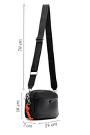 Kadın Siyah Aksesuar Detaylı Çapraz Çanta | Derimod