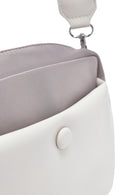 Kadın Beyaz Aksesuar Detaylı Çapraz Çanta | Derimod