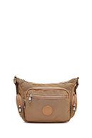 Kadın Bej Kumaş Çapraz Çanta | Derimod