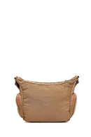 Kadın Bej Kumaş Çapraz Çanta | Derimod