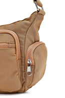 Kadın Bej Kumaş Çapraz Çanta | Derimod