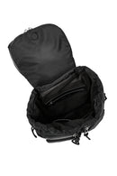 Kadın Siyah Kumaş Sırt Çantası | Derimod