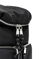 Kadın Siyah Kumaş Sırt Çantası | Derimod