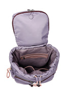 Women's Lilac Fabric Backpack | Derimod