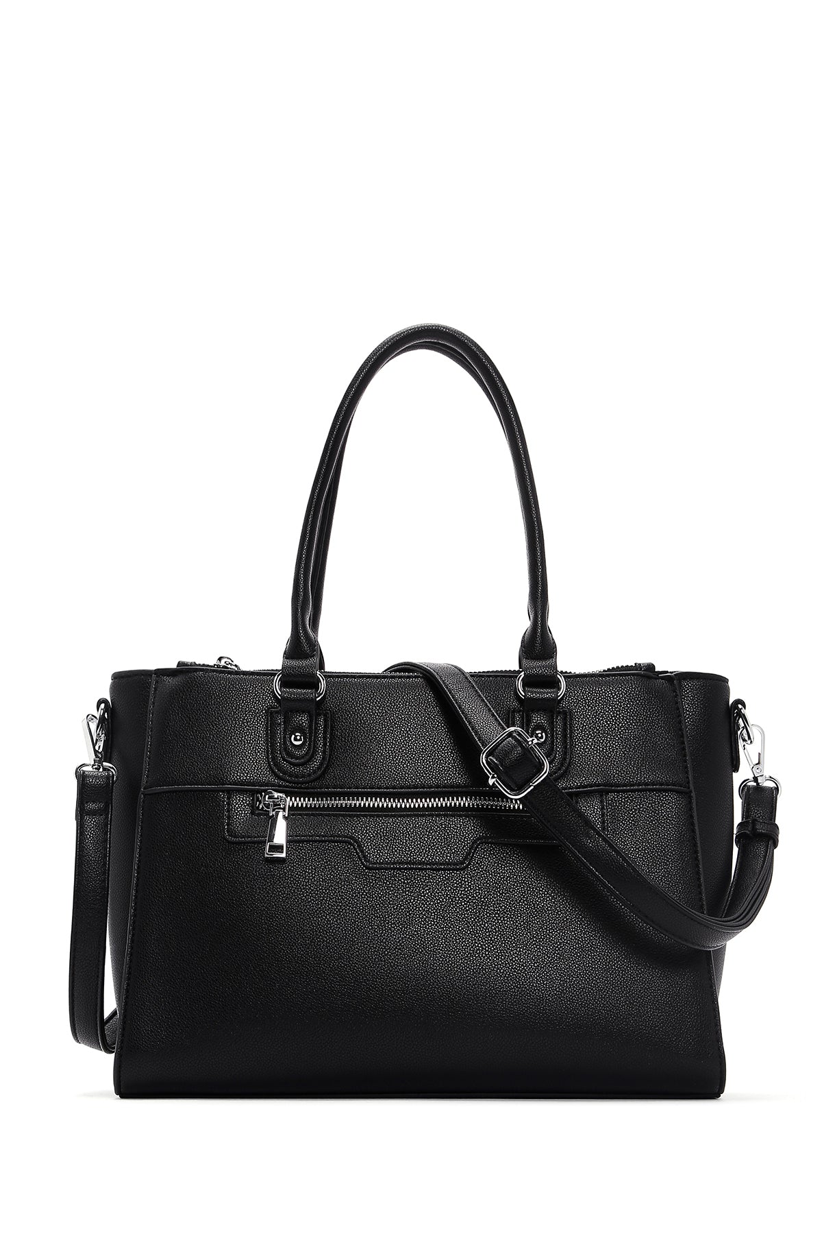 Kadın Siyah Uzun Askılı Omuz Çantası 25SBD2829FT | Derimod