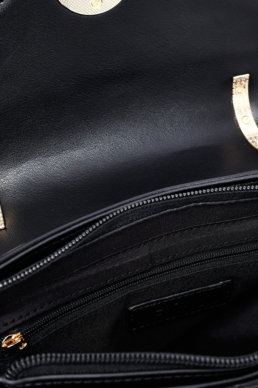 Women's Black Long Strap Quilted Crossbody Bag