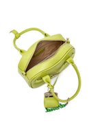 Kadın Yeşil Uzun Askılı Aksesuarlı Mini Kol Çantası | Derimod