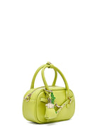 Kadın Yeşil Uzun Askılı Aksesuarlı Mini Kol Çantası | Derimod