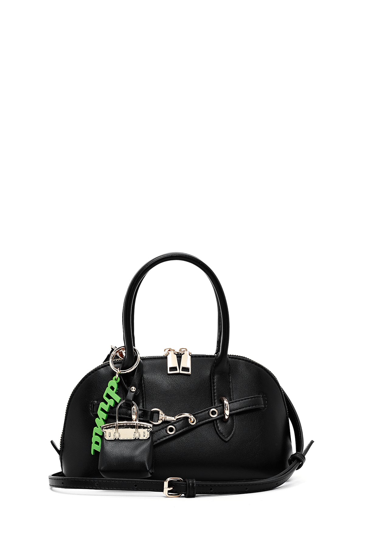 Women's Black Long Strap Accessory Mini Handbag 25SBD284318 | Derimod