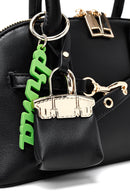 Women's Black Long Strap Accessory Mini Handbag | Derimod